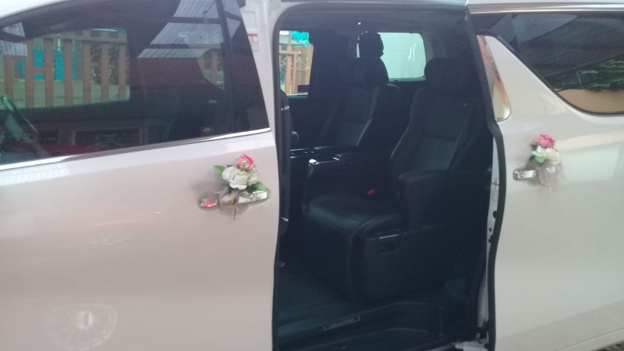 luxury wedding card alphard